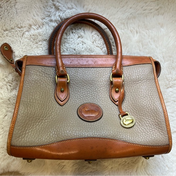 Vintage Classic Dooney & Bourke Leather Satchel - Picture 1 of 15